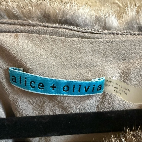 ALICE & OLIVIA Fur Jacket - Picture 3 of 6